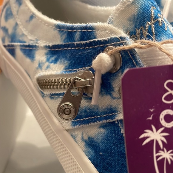 Blowfish Malibu Fruit Canvas Lace-Up Sneaker. Size 6.5 Off White Saltwater. NEW! - Picture 8 of 15